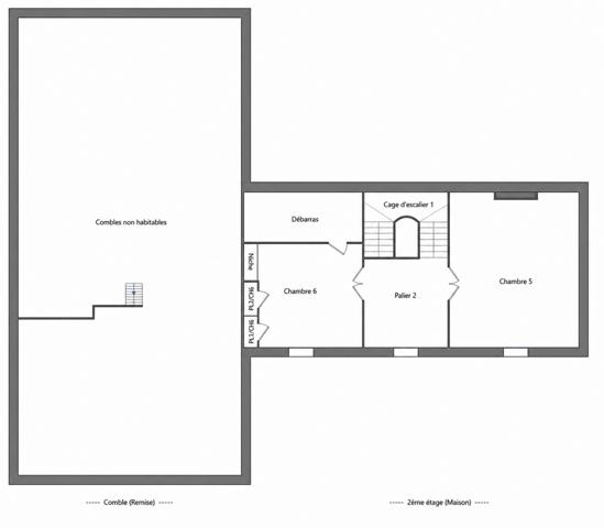 PROJET DE RÉNOVATION – MAISON DE MAÎTRE + SECONDE MAISON AVEC TERRASSE TROPÉZIENNE