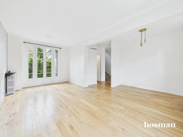 Maison de ville 8 pièces de 150m² à Asnières-sur-Seine - Terrasse paisible et extérieur verdoyant - Rue Villa Rouveyrol