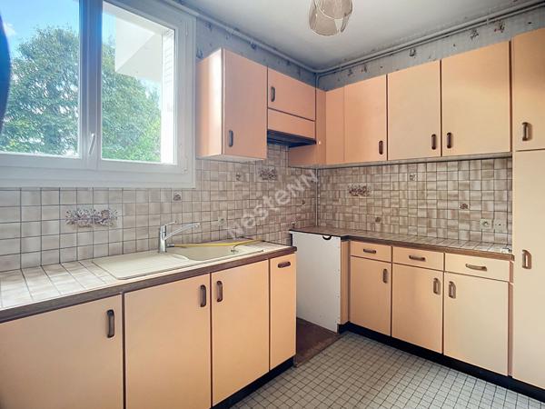 À vendre : Appartement 4 pièces, deux chambres à Rezé 64m² - Pont-Rousseau