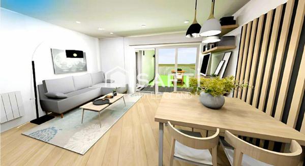 Appartement neuf avec jardin près de la plage !