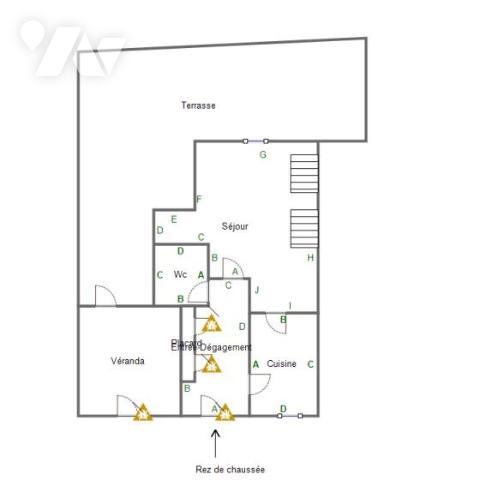 maison de village avec terrasse 