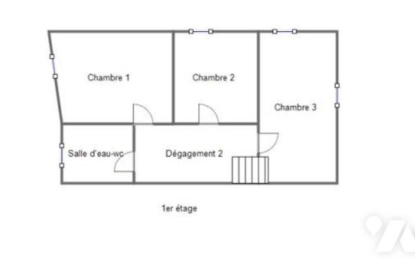 maison de village avec terrasse 