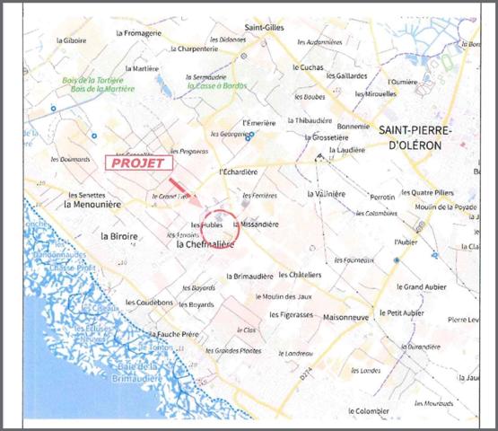 Terrain constructible de337m2 avec permis accepté