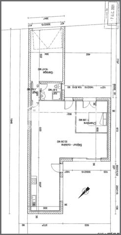 Terrain constructible de337m2 avec permis accepté