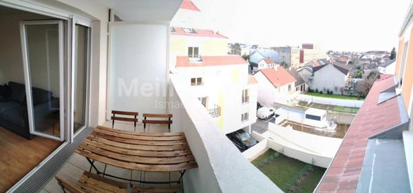 2 pièces neuf loué meublé avec terrasse et parking