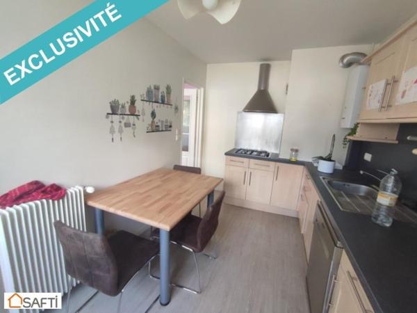 Appartement rénové - T5 - 3 chambres avec balcon