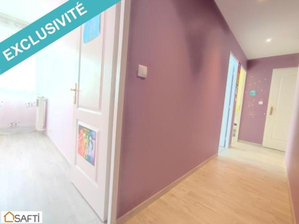 Appartement rénové - T5 - 3 chambres avec balcon