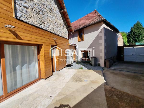 Très belle maison atypique rénovée avec goût