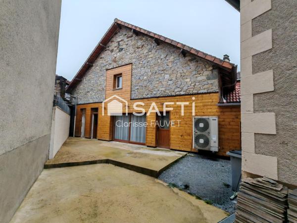 Très belle maison atypique rénovée avec goût