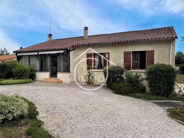 LA FORCE : Maison sur sous-sol semi-enterré 4 pièces de 100m² avec jardin