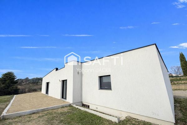 Maison de plain-pied récente – 138 m² utiles