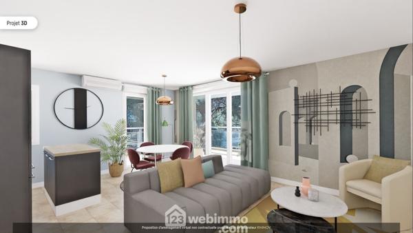 Appartement 87 m² à Marseille 13009