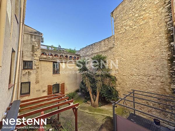 Charmant appartement meublé 3 pièces 58 m² entièrement rénové avec cellier & place de parking dans garage privé