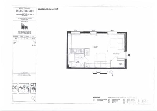 Location Appartement 1 pièces 36 m2 à Arpajon