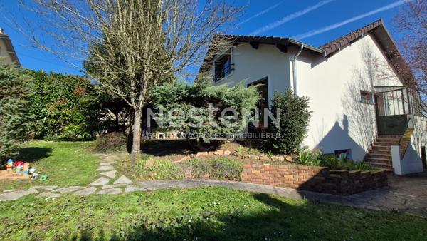 NESTENN IGNY - Maison Indépendante de 115m² avec 3 chambres, Palaiseau quartier du Pileu, salon avec accès direct sur jardin, sous-sol total, proche école Henri Wallon, à 5 min du Plateau de Saclay et 15 min de Vélizy