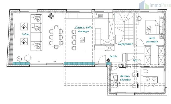 DECINES SECTEUR RECHERCHE - Maison d'exception 213 m² - DPE B - piscine - impasse - sans vis à vis Décines-Charpieu (69150)