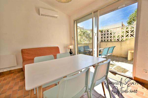 RAVISSANTE MAISONNETTE EN BORD DE PLAGE - LE BARCARES (66420)