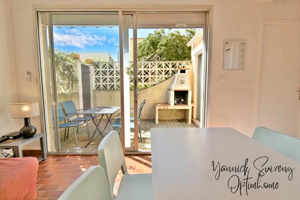 RAVISSANTE MAISONNETTE EN BORD DE PLAGE - LE BARCARES (66420)