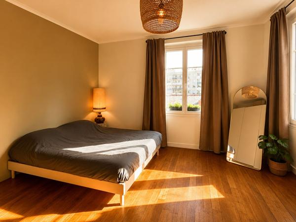 Appartement RENNES - T3 - CENTRE VILLE- TRAVERSANT - RENOVE ENTIEREMENT - BALCON - CAVE