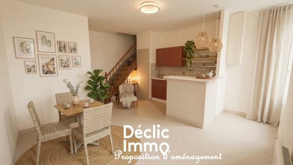 Vente maison de ville Niort, 49m² 3 pièces 95 000€ Deux-sèvres
