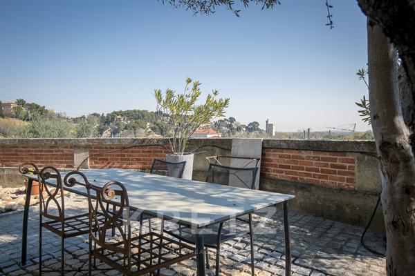 Propriété historique avec vue Palais des Papes