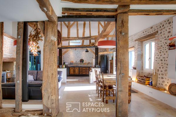 Corps de ferme rénové au coeur de la Chalosse