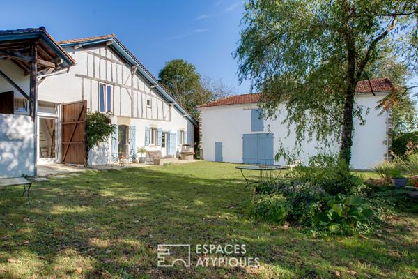 Corps de ferme rénové au coeur de la Chalosse