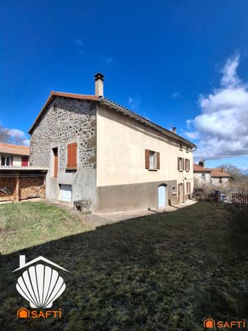 Beau corps de ferme avec une partie habitable de 115 m² + grange 200 m² + garage