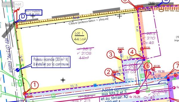 Terrain à Batir à vendre à Châteaubourg en Ille-et-Vilaine (35220), ref : 35117/915