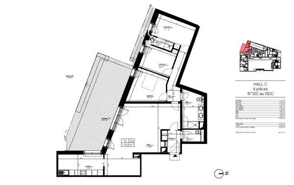 BRETEUIL – Appartement en rez-de-jardin avec 164 m² d’extérieur plein SUD