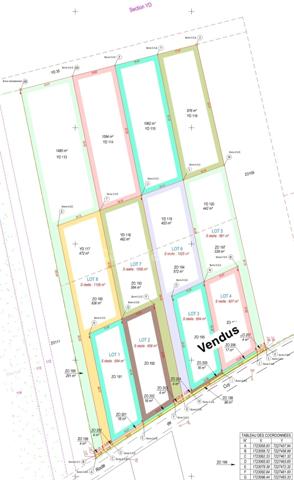 Terrain à vendre de 985,00 m² SOUCY (89)