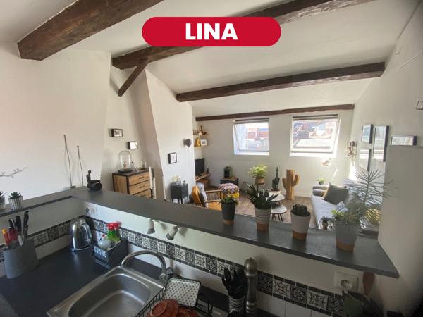 LINA Appartement T2 -51,87 m2 - SECTEUR VIEUX LILLE