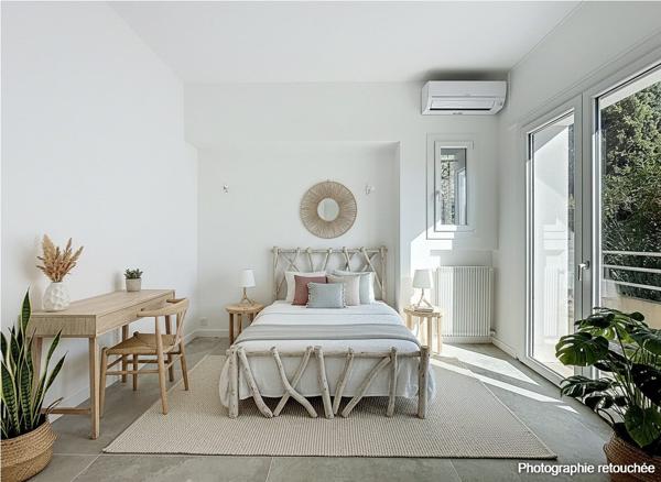 Appartement 4 pièces avec plus de 100m2 d'exterieur et apercu mer à Cannes