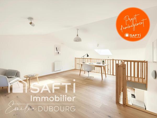 Maison rénovée et lumineuse - 120m² - 4 pièces