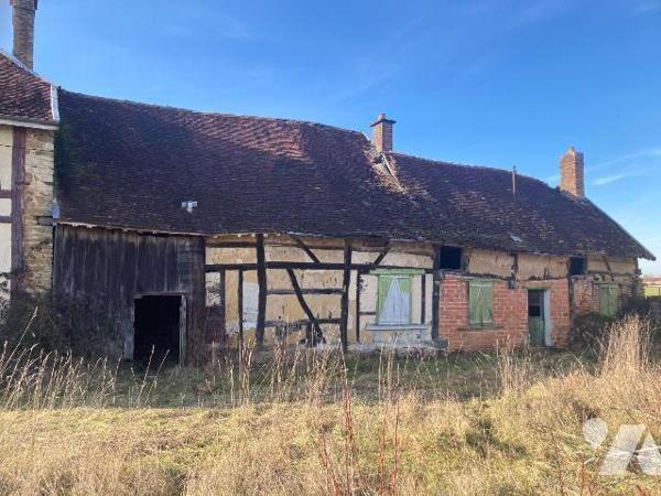 Maison à Vendre à Rumilly-lès-Vaudes (10260) en Aube (10) - FERMETTE Ancienne à restaurer avec ...