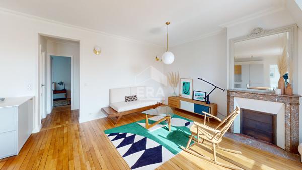 Appartement Paris 19eme - 3 pièces d'environ 61m2 au sol