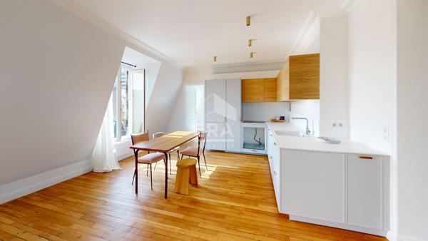 Appartement Paris 19eme - 3 pièces d'environ 61m2 au sol