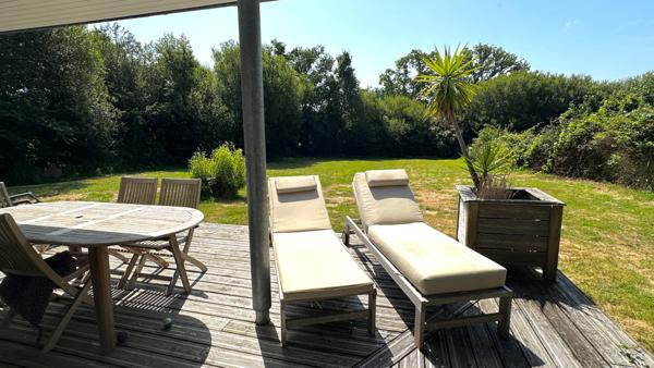 Fouesnant, Beg-Meil, jolie maison d'architecte, plage et bourg à pied !