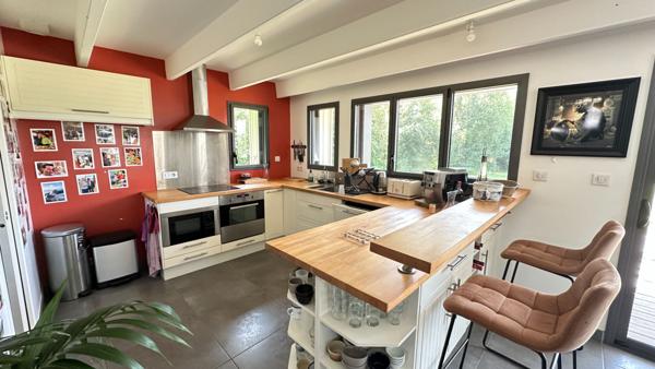 Fouesnant, Beg-Meil, jolie maison d'architecte, plage et bourg à pied !