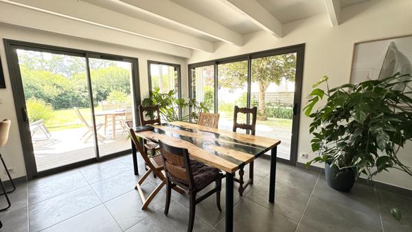 Fouesnant, Beg-Meil, jolie maison d'architecte, plage et bourg à pied !