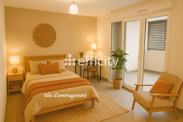 Appartement 1 pièce - 29 m² Exclusivité efficity