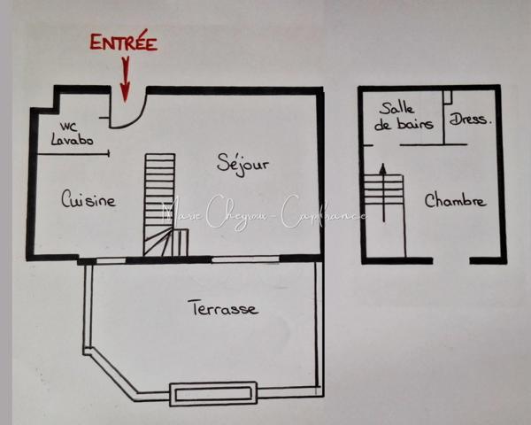 T2 avec terrasse – Vendu loué – BRIVE LA GAILLARDE (19)