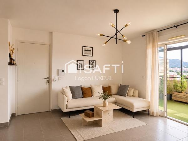 Appartement T4 récent de 84 m² - La Capelette