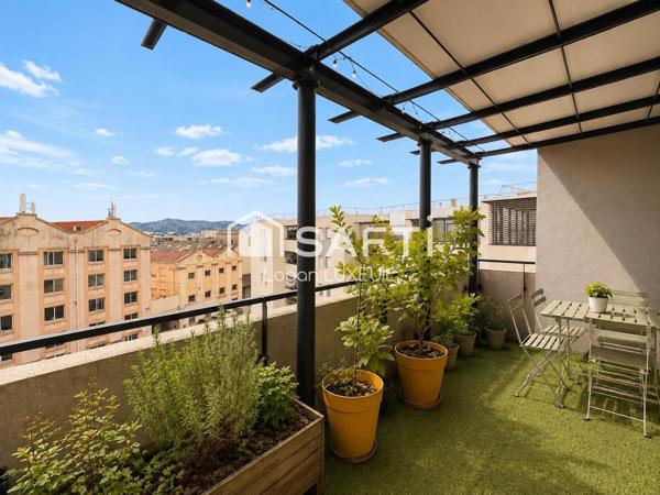 Appartement T4 récent de 84 m² - La Capelette