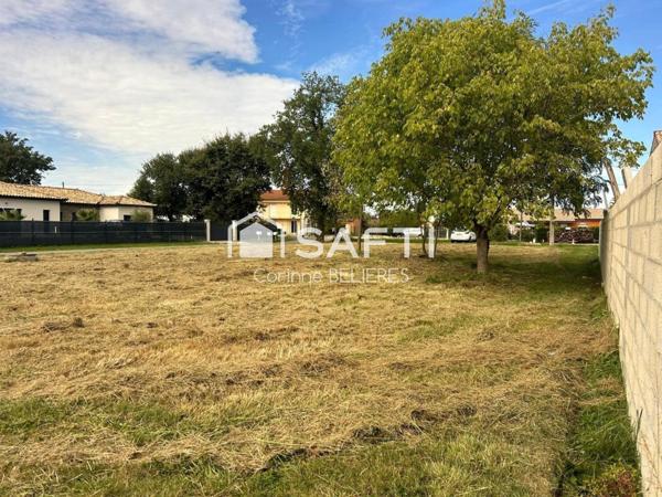Terrain plat de 980m² viabilisé - Zone Nord de Montauban