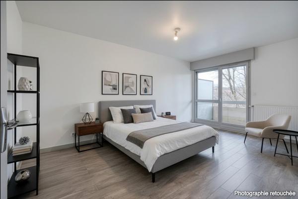 T4 84 m² – Douane Moëllesulaz – Balcon 38 m² – Tram au pied - Idéal frontalier