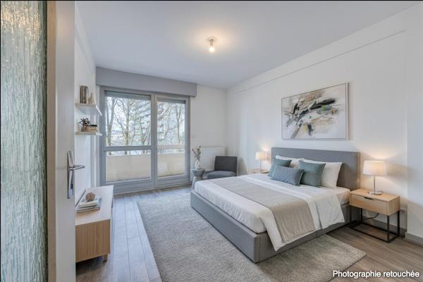 T4 84 m² – Douane Moëllesulaz – Balcon 38 m² – Tram au pied - Idéal frontalier