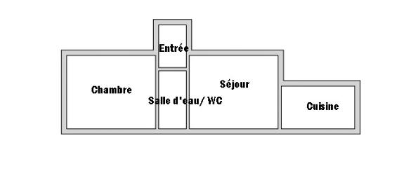 Appartement à vendre 2 pièces 34 m² Romainville