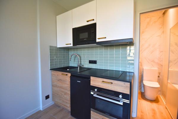 Grand studio neuf entièrement meublé - Quartier Mairie