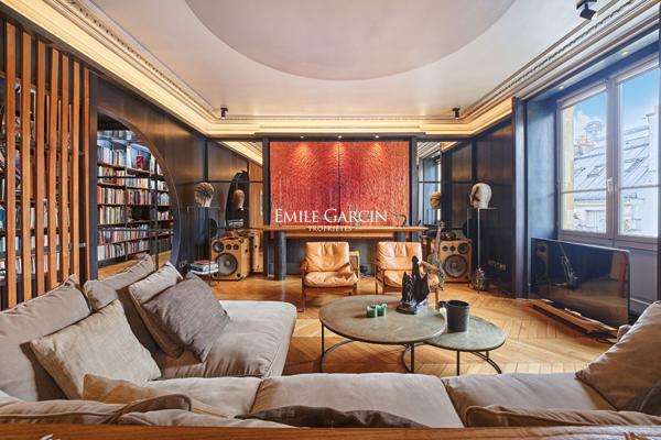 A vendre - Appartement en duplex - Paris 75010 -  dernier étage - Canal Saint-Martin